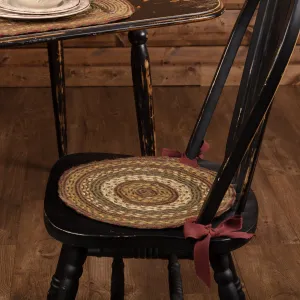 Tea Cabin Braided Chair Pad 15" - Set of 6