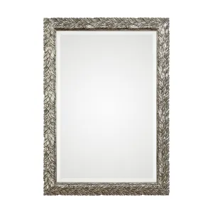 Uttermost's Evelina Silver Leaves Mirror Designed by Grace Feyock