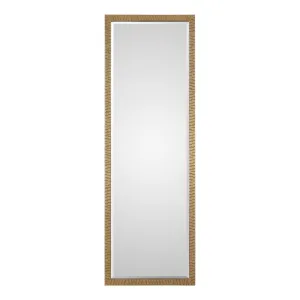 Uttermost's Vilmos Metallic Gold Mirror Designed by Grace Feyock