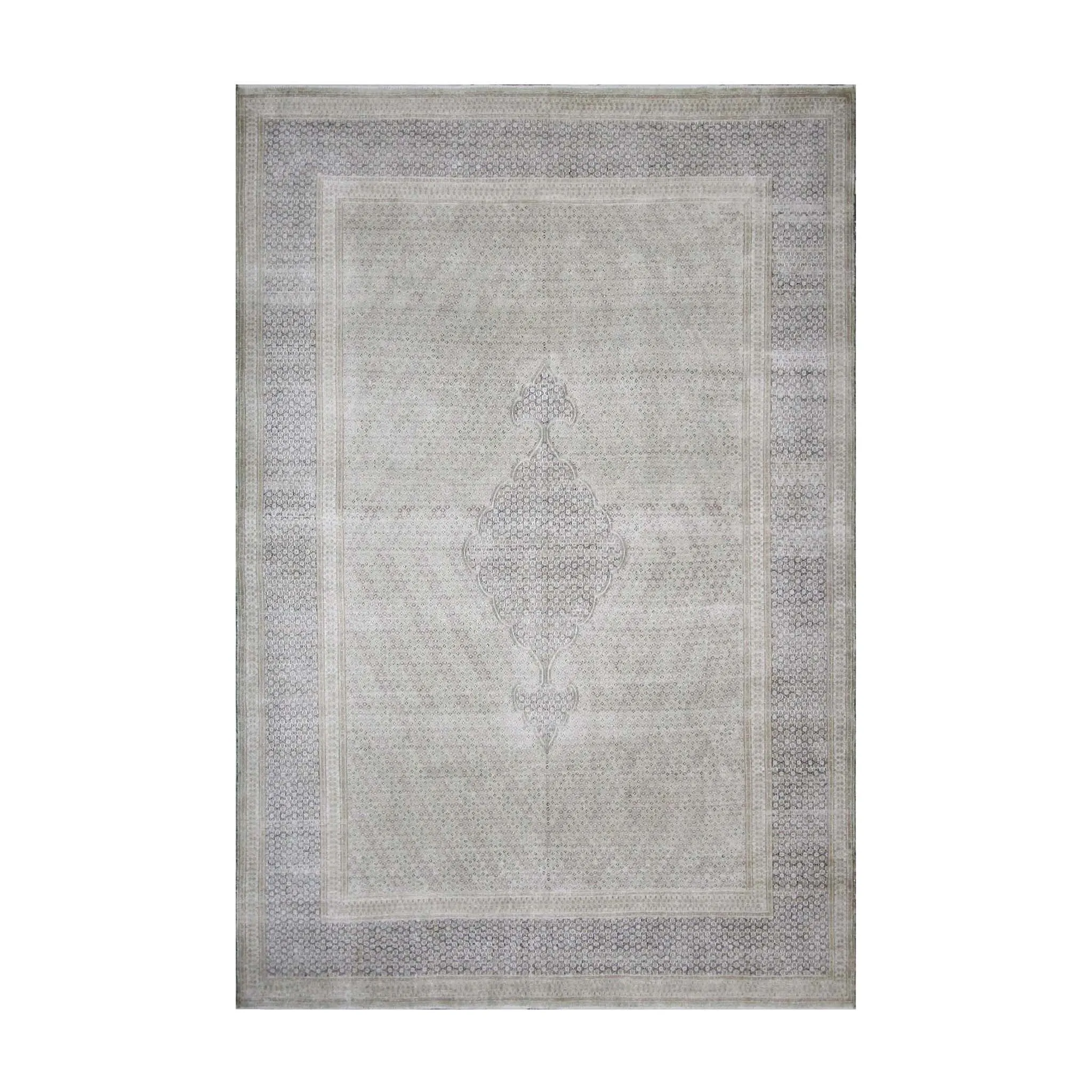 Vintage 7.1' x 11.4' Wool Rug
