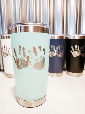 YETI Hand, Foot or Paw Print