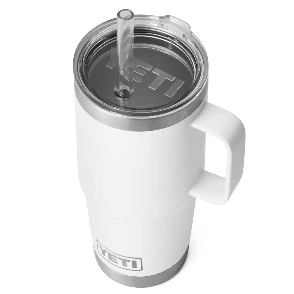 YETI Rambler 25 oz. Mug With Straw Lid, White